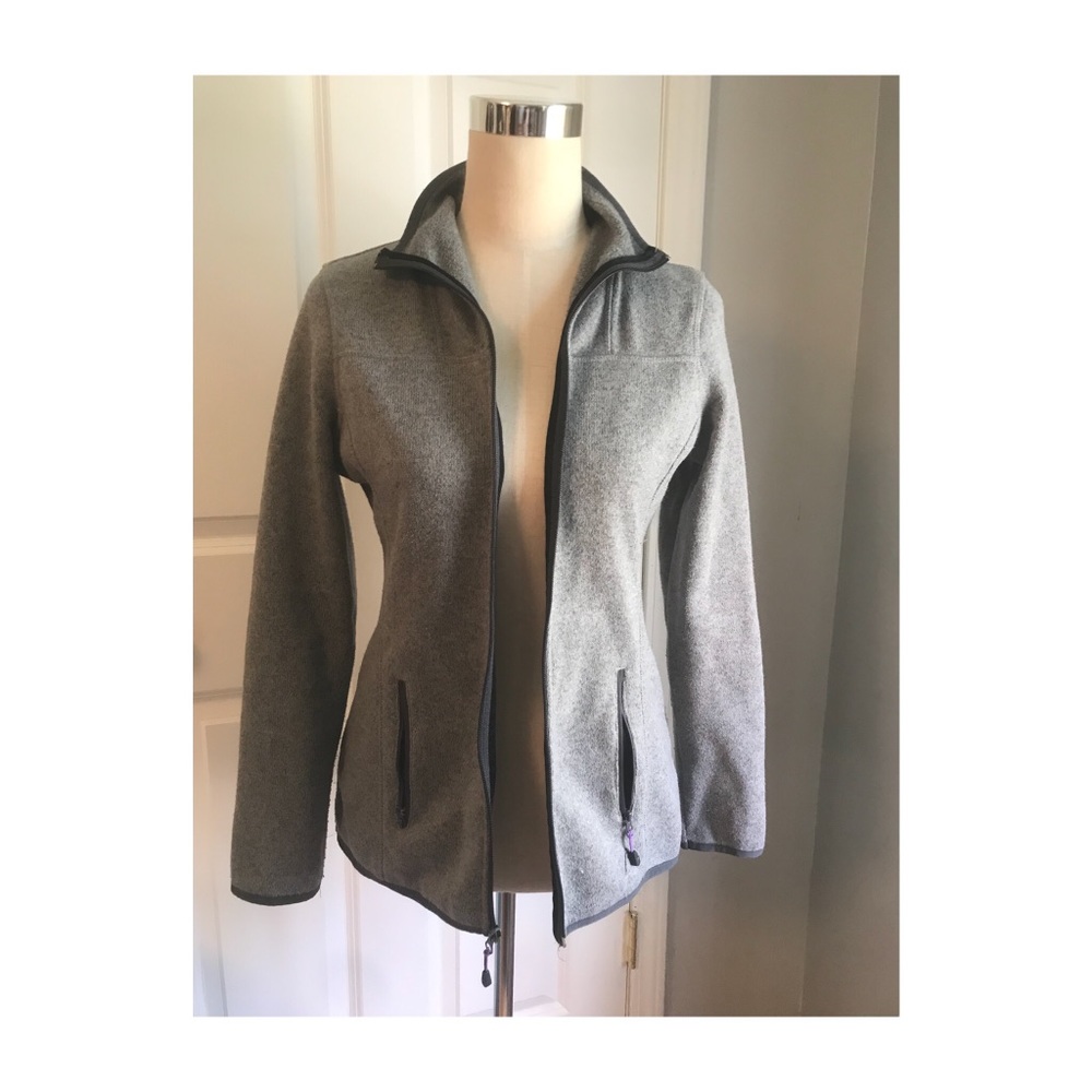 HEAD Gray Zip- Up Jacket